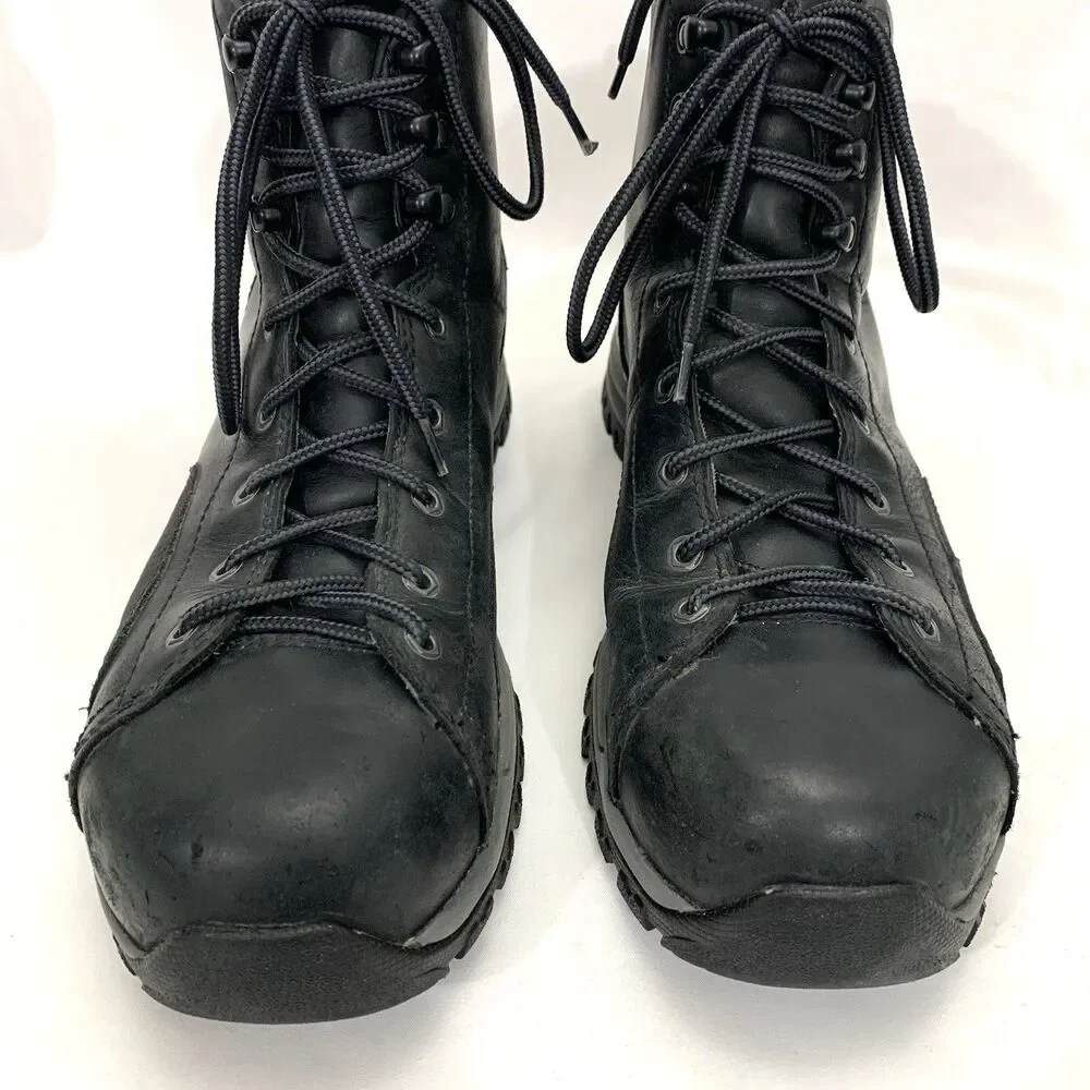 DANNER Stronghold 6” Men's Black Composite Toe Lace Up Work Boots Size 9.5 D